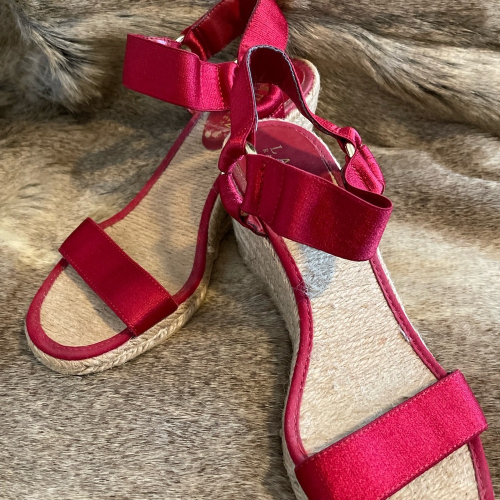 Ralph Lauren Red Spadrilles